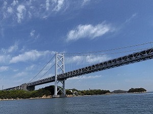 the Seto Ohashi Bridge
