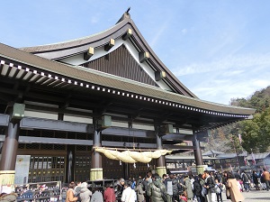 Main Sanctuary Building of Saijo Inari