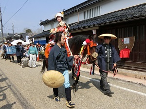 Traditional Wedding Proccession in Hokubo Area